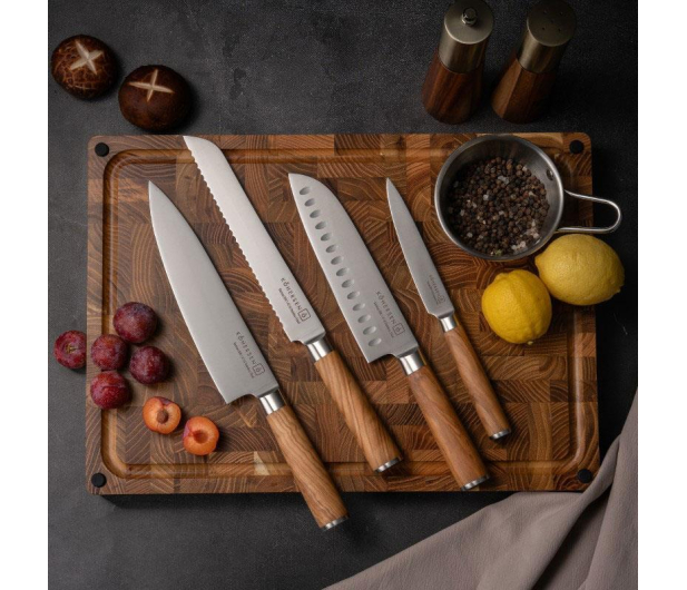 Kohersen Zestaw 4 Noży KOHERSEN Essence OLIVE WOOD - 1519413 - zdjęcie 2